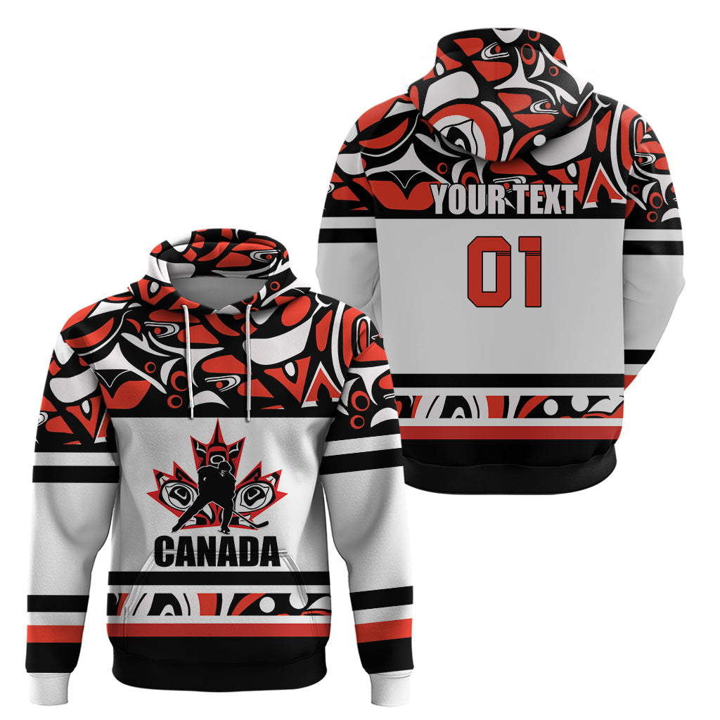 Canada Hockey 2024 Hoodie Haida Maple Leaf LT01