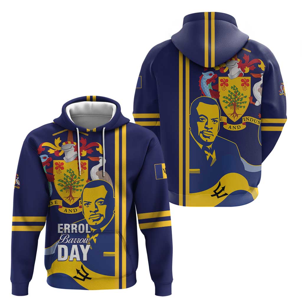 Barbados Errol Barrow Day Hoodie Barbadian Father of Independence LT01