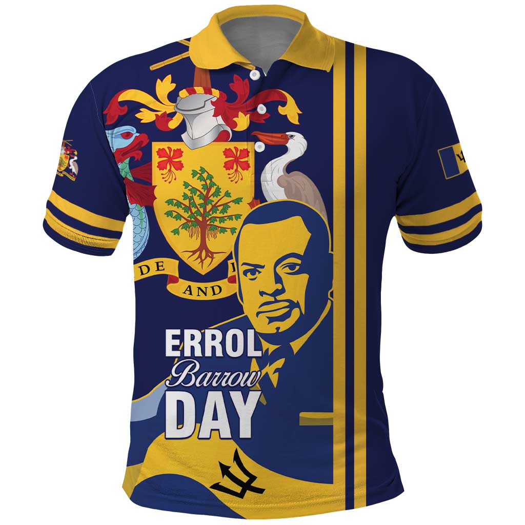 Barbados Errol Barrow Day Polo Shirt Barbadian Father of Independence LT01
