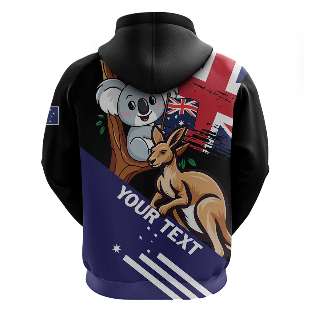 Personalised Australia Kangaroo Koala Together Hoodie Special Edition LT01
