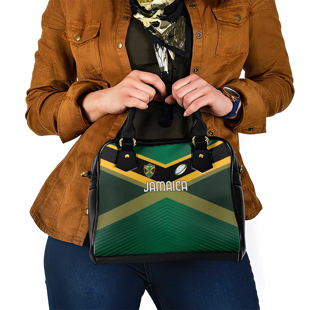 Rugby Jamaica Shoulder Handbag Reggae Warriors Go Champions LT01