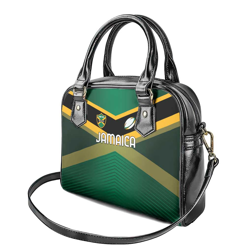 Rugby Jamaica Shoulder Handbag Reggae Warriors Go Champions LT01