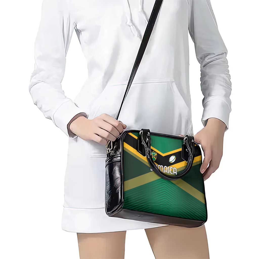 Rugby Jamaica Shoulder Handbag Reggae Warriors Go Champions LT01