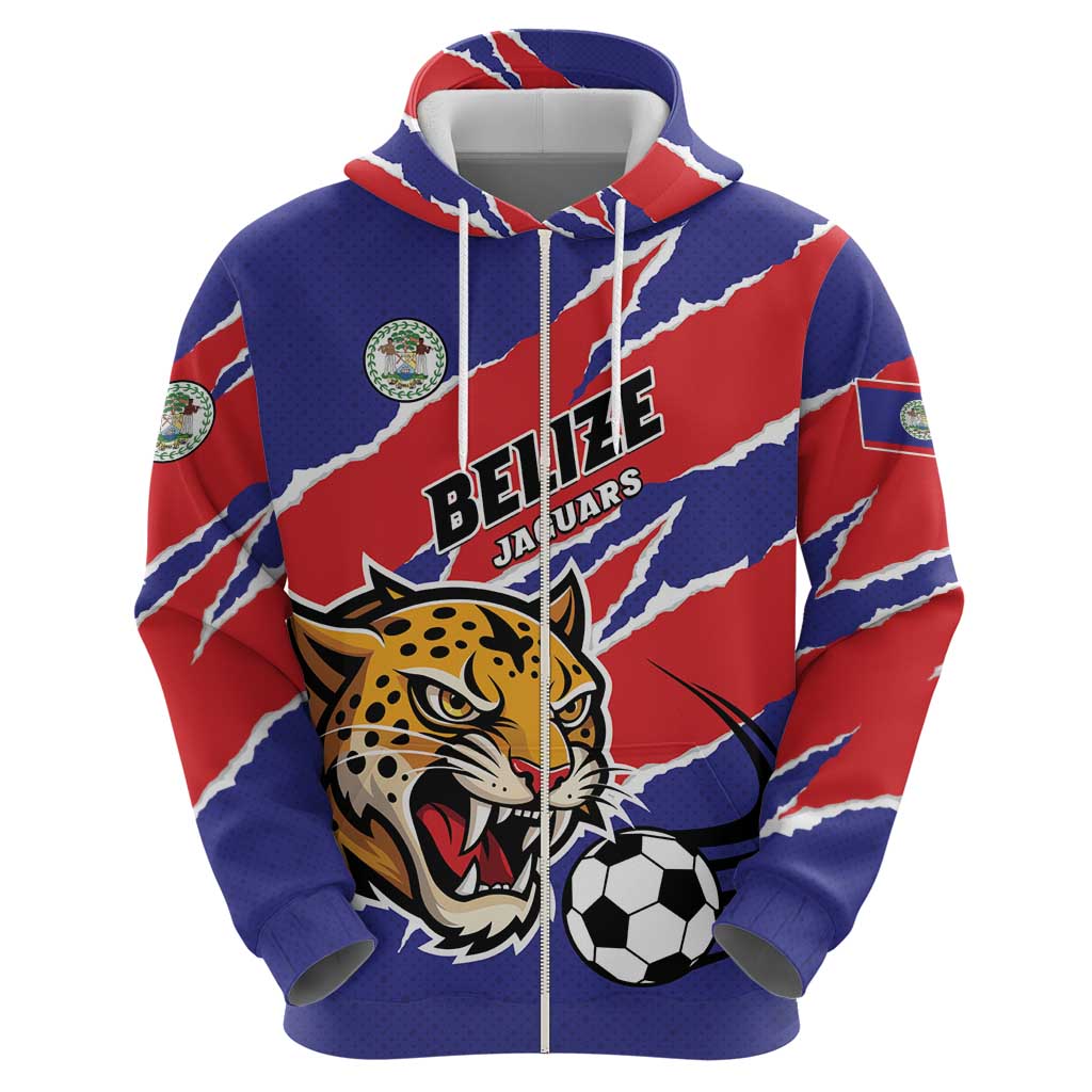 Custom Football Belize Jaguars Hoodie Team Unbelizeables Jaguars LT01