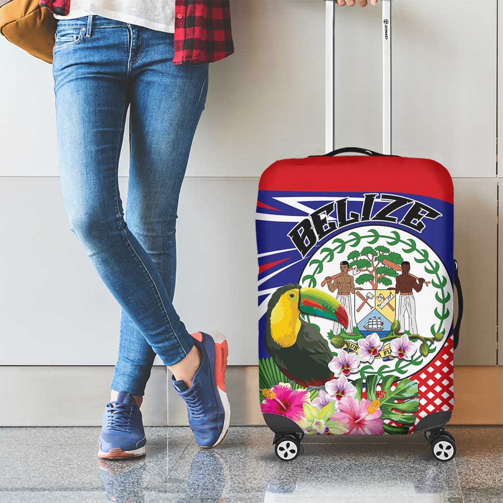 Belize Toucan Luggage Cover Sub umbra floreo LT01