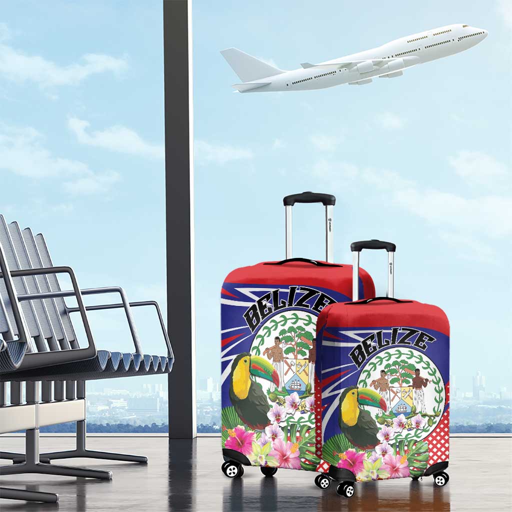 Belize Toucan Luggage Cover Sub umbra floreo LT01