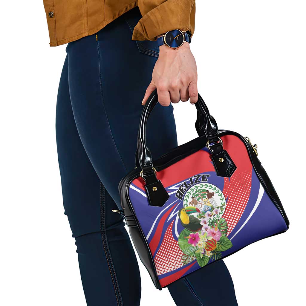 Belize Toucan Shoulder Handbag Sub umbra floreo LT01