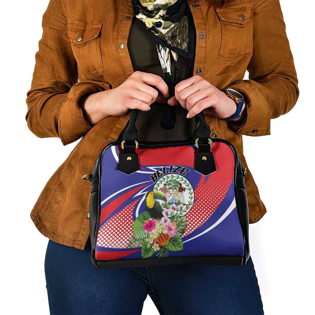 Belize Toucan Shoulder Handbag Sub umbra floreo LT01