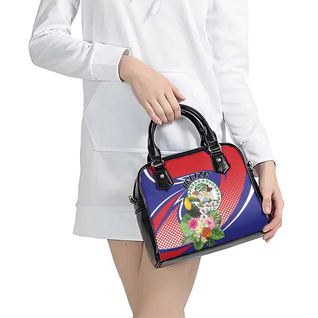 Belize Toucan Shoulder Handbag Sub umbra floreo LT01