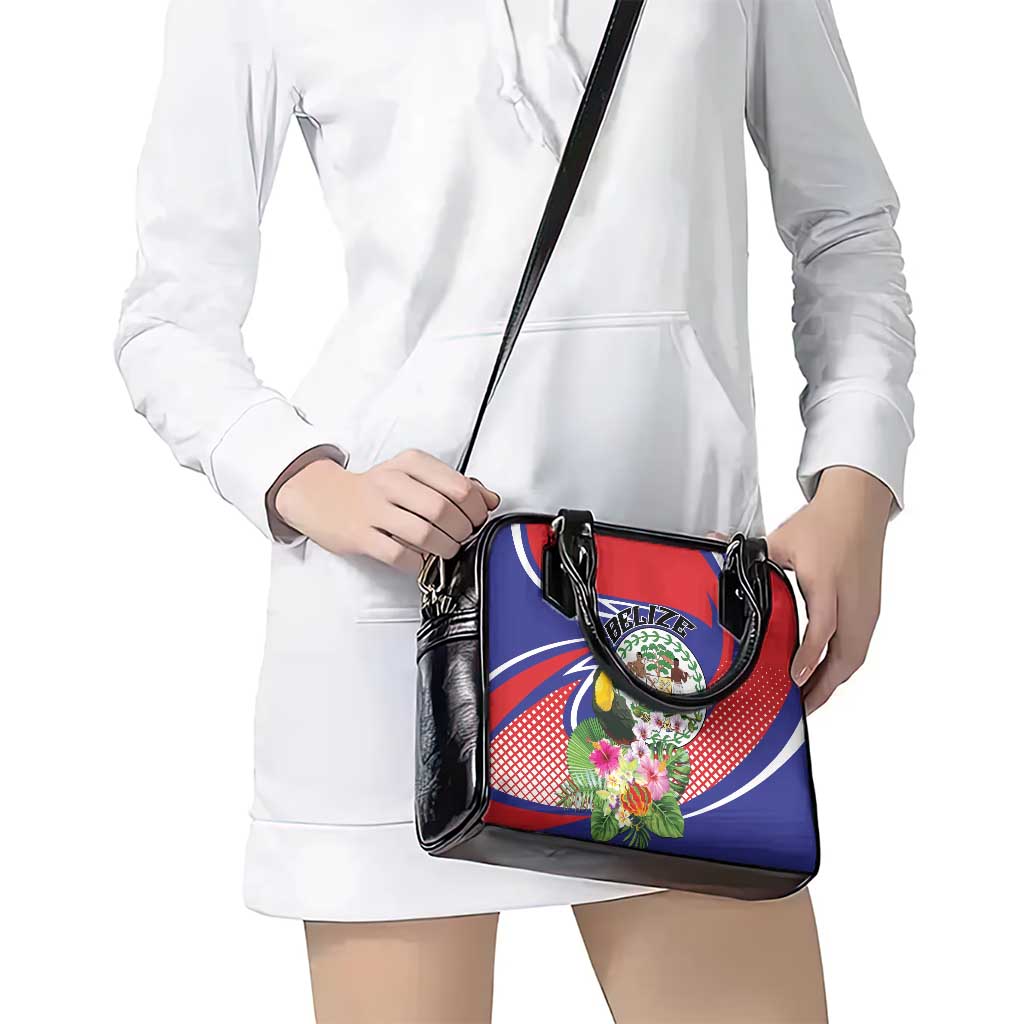 Belize Toucan Shoulder Handbag Sub umbra floreo LT01