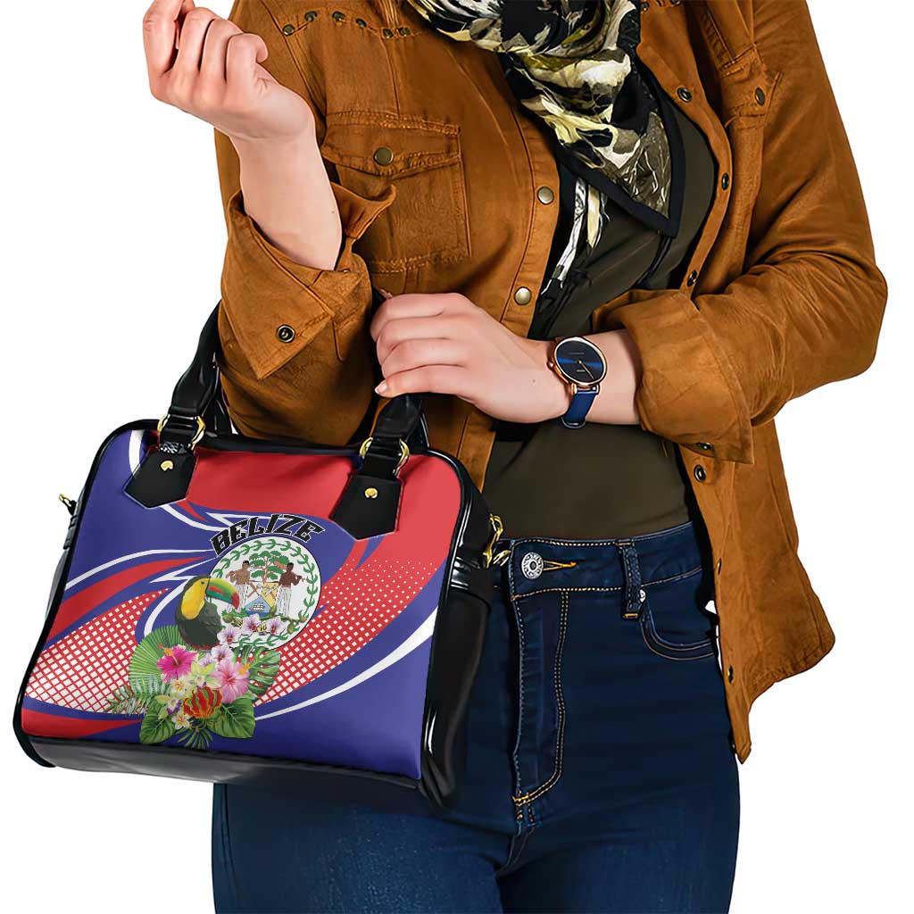 Belize Toucan Shoulder Handbag Sub umbra floreo LT01