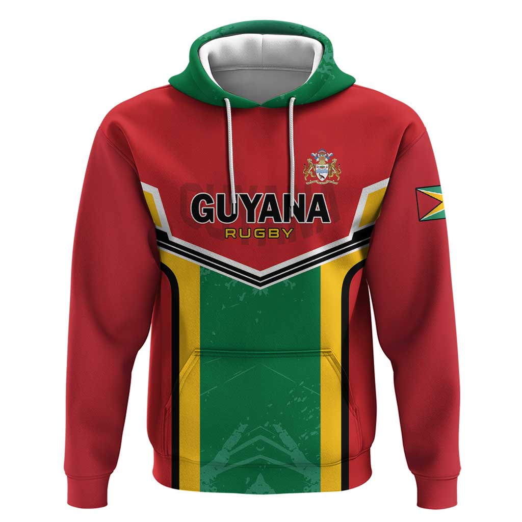 Custom Rugby Guyana Hoodie Guyana Warriors Go Champions LT01