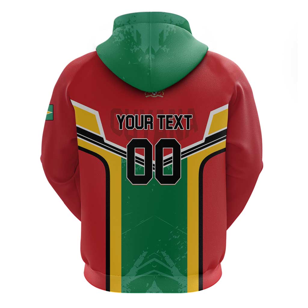 Custom Rugby Guyana Hoodie Guyana Warriors Go Champions LT01
