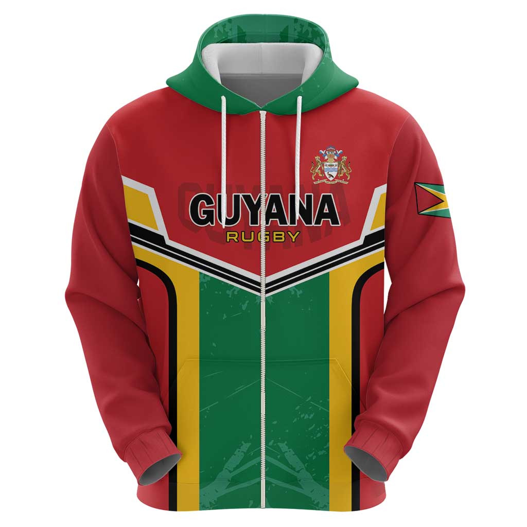 Custom Rugby Guyana Hoodie Guyana Warriors Go Champions LT01