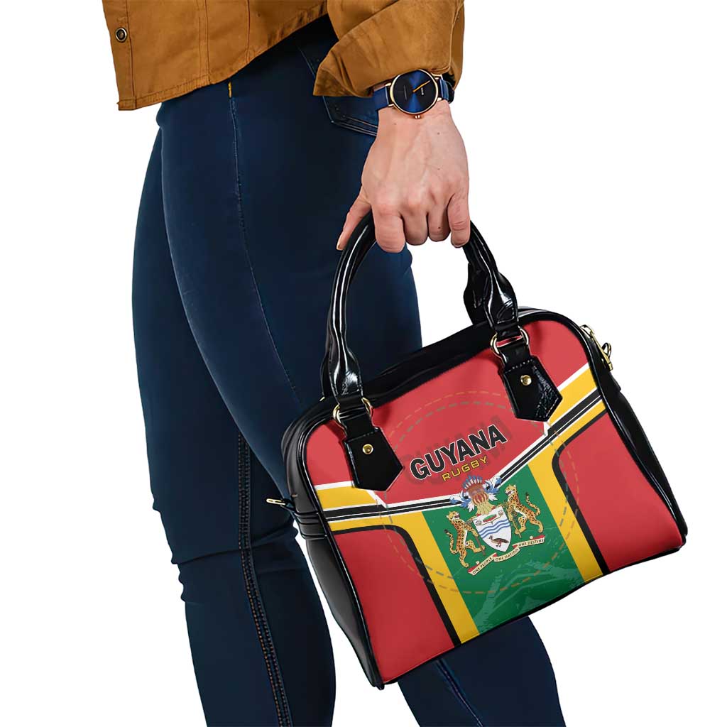 Rugby Guyana Shoulder Handbag Guyana Warriors Go Champions LT01