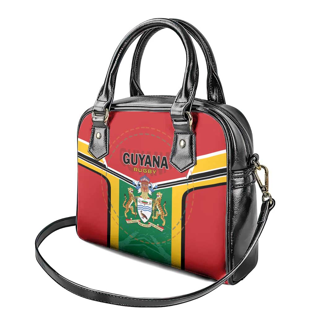 Rugby Guyana Shoulder Handbag Guyana Warriors Go Champions LT01