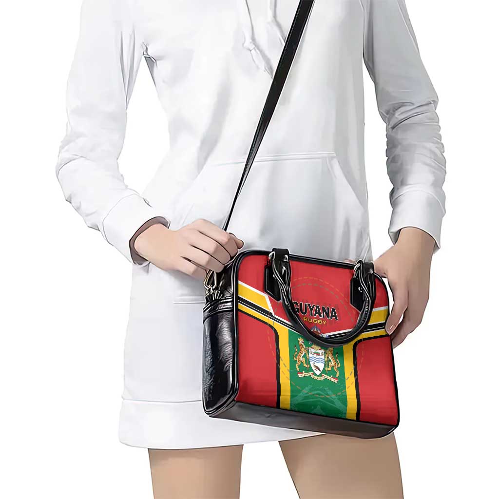 Rugby Guyana Shoulder Handbag Guyana Warriors Go Champions LT01