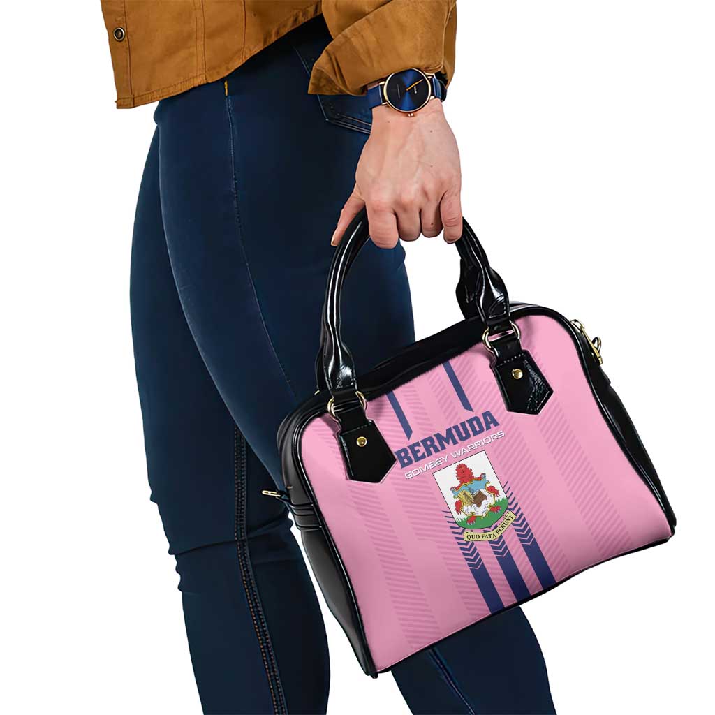 Football Bermuda Shoulder Handbag Gombey Warriors Go Champions LT01