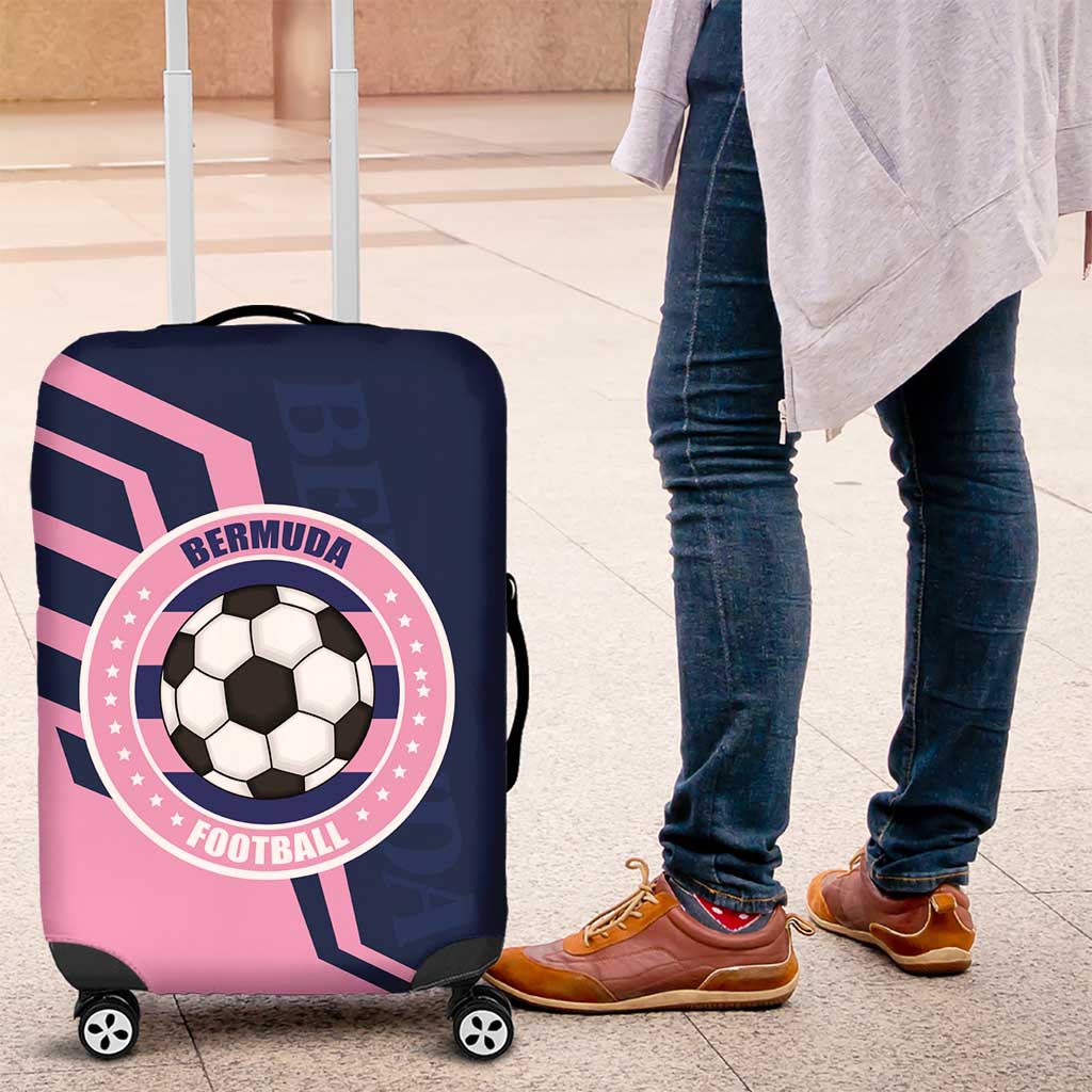 Bermuda Football Luggage Cover Come On Gombey Warriors LT01