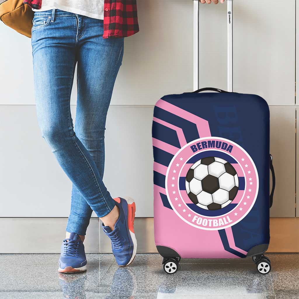 Bermuda Football Luggage Cover Come On Gombey Warriors LT01