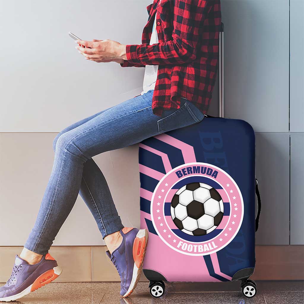Bermuda Football Luggage Cover Come On Gombey Warriors LT01