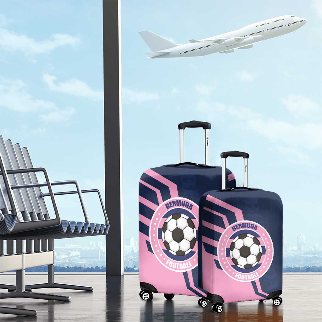 Bermuda Football Luggage Cover Come On Gombey Warriors LT01