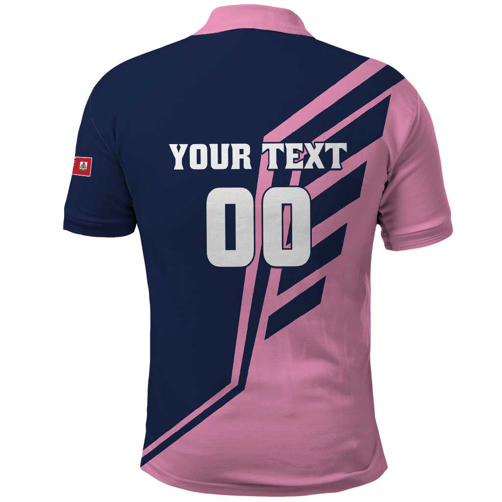 Custom Bermuda Football Polo Shirt Come On Gombey Warriors LT01