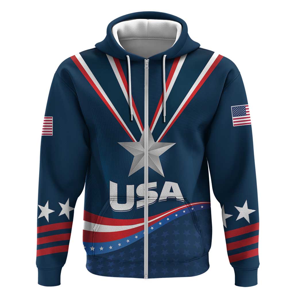 Custom USA Star Medal Hoodie United States of America Champion LT01