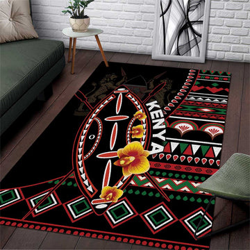 Kenya Area Rug Jamhuri Day, Kenya Shield LT01