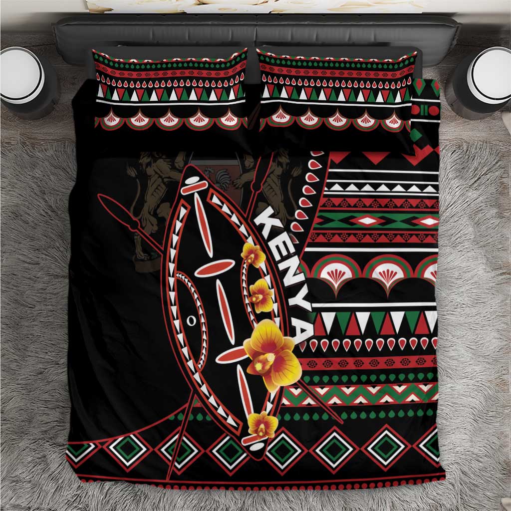 Kenya Bedding Set Jamhuri Day, Kenya Shield LT01
