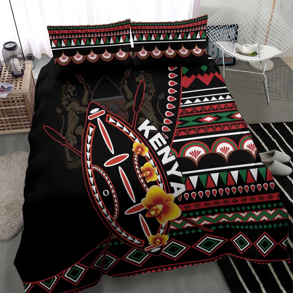 Kenya Bedding Set Jamhuri Day, Kenya Shield LT01