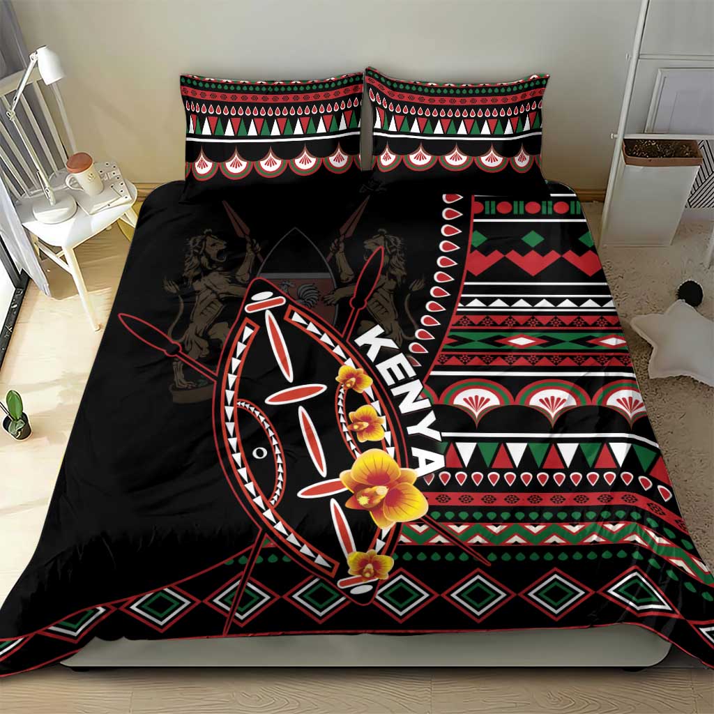 Kenya Bedding Set Jamhuri Day, Kenya Shield LT01