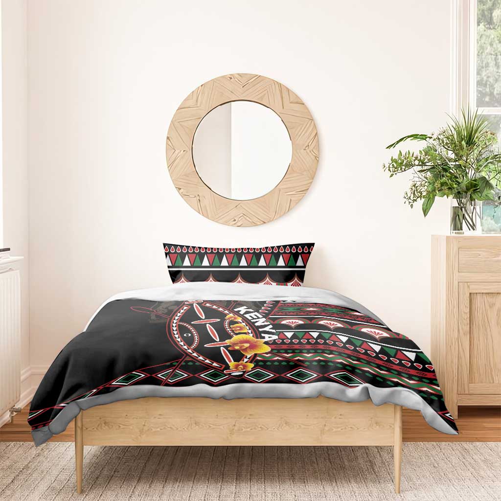 Kenya Bedding Set Jamhuri Day, Kenya Shield LT01