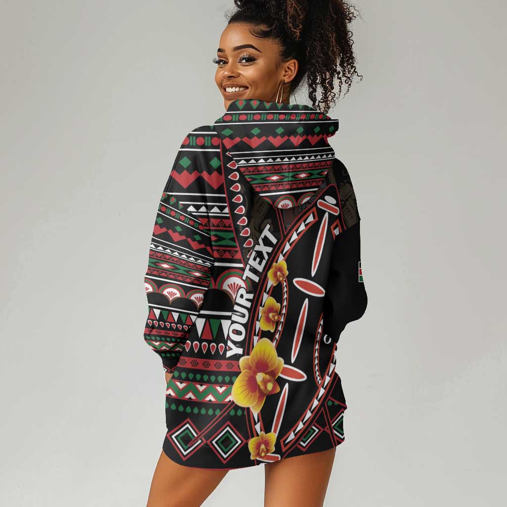 Personalized Kenya Hoodie Dress Jamhuri Day, Kenya Shield LT01