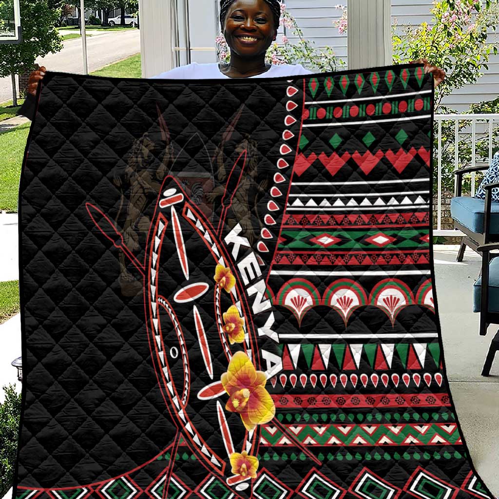 Kenya Quilt Jamhuri Day, Kenya Shield LT01