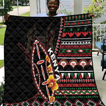 Kenya Quilt Jamhuri Day, Kenya Shield LT01
