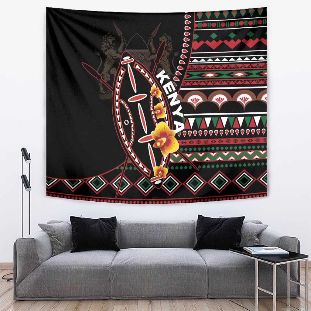 Kenya Tapestry Jamhuri Day, Kenya Shield LT01