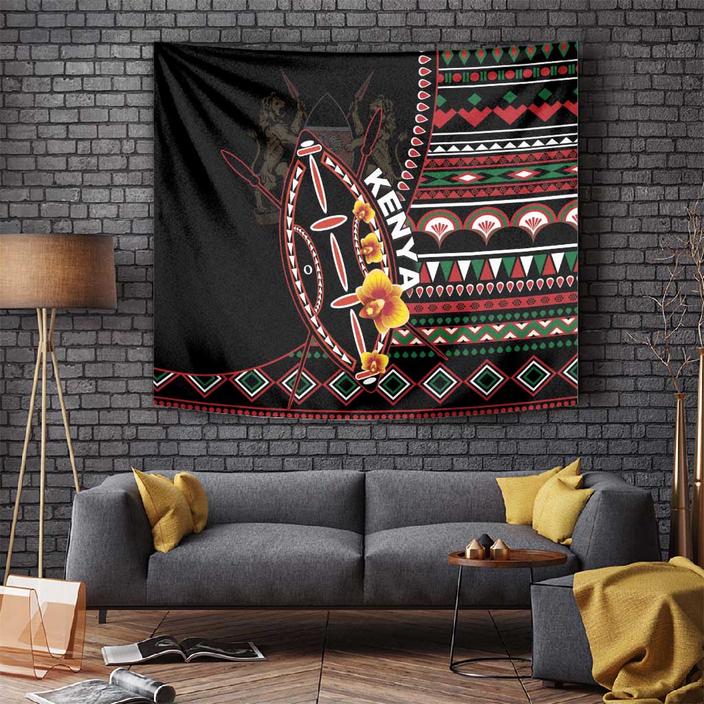 Kenya Tapestry Jamhuri Day, Kenya Shield LT01
