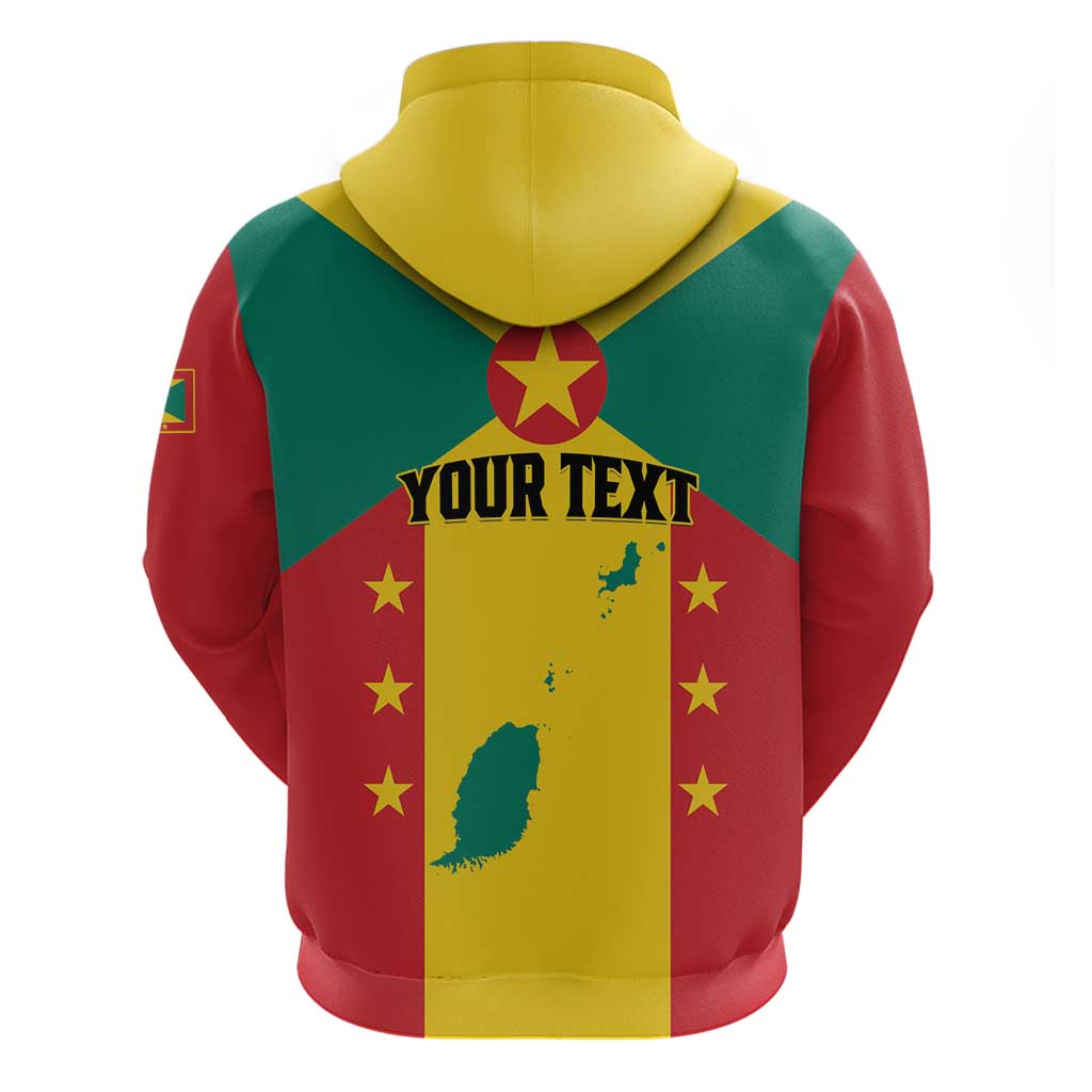 Personalized Gwenad Hoodie Grenada Coat Of Arms Flag Style LT01