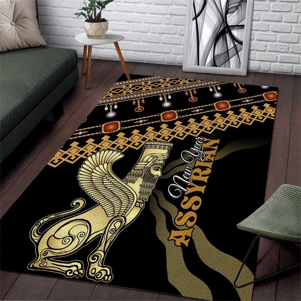Assyrian New Year Area Rug Akitu 6774 Kha B Nissan LT01