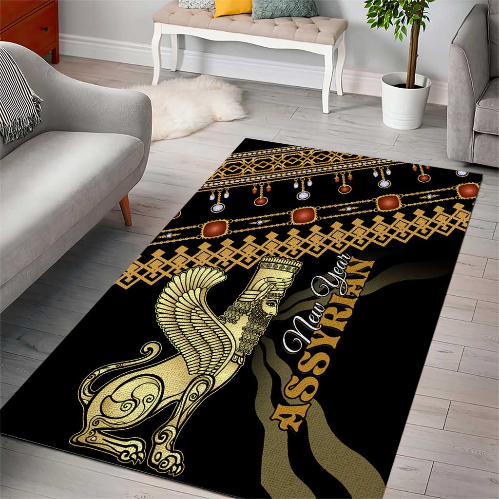 Assyrian New Year Area Rug Akitu 6774 Kha B Nissan LT01