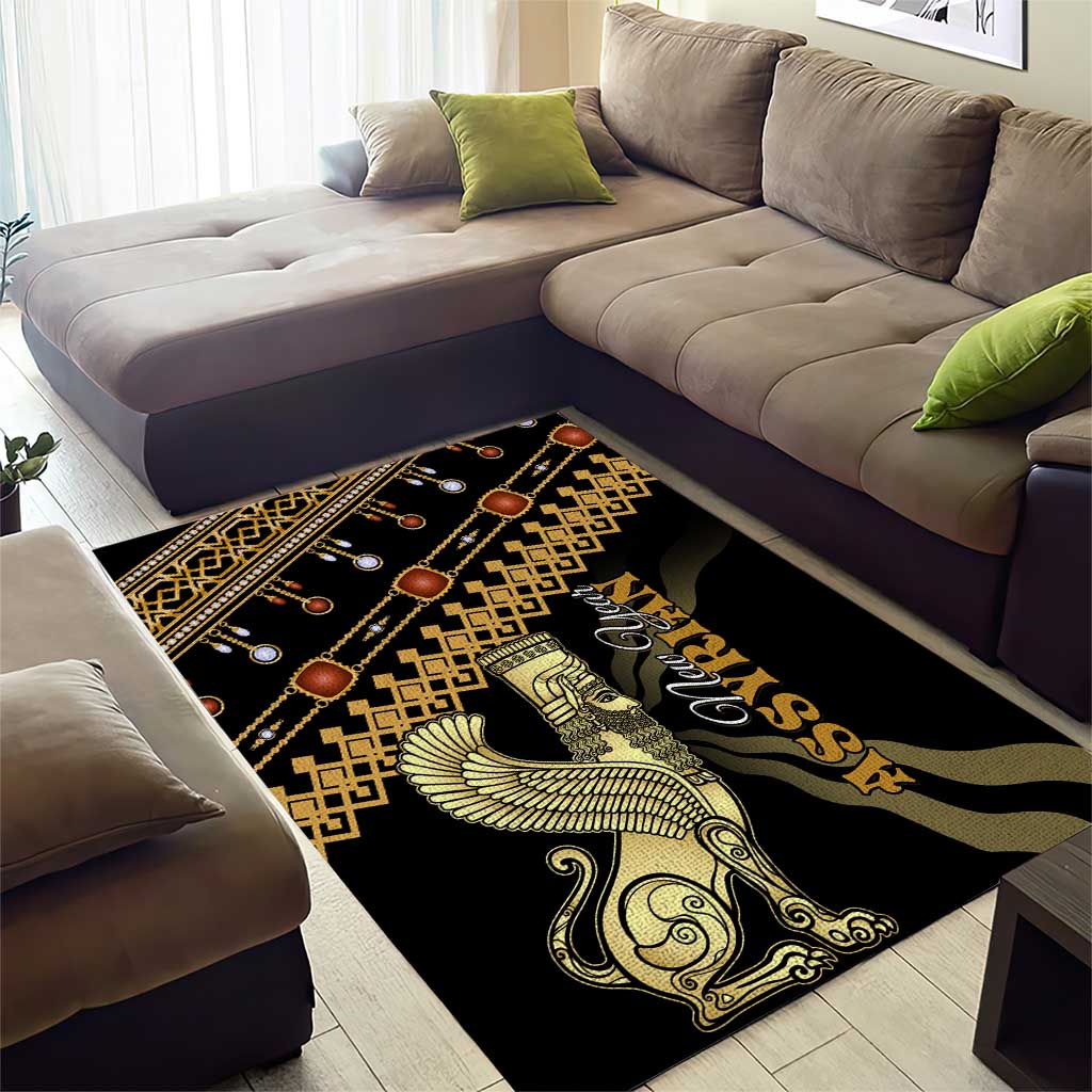 Assyrian New Year Area Rug Akitu 6774 Kha B Nissan LT01