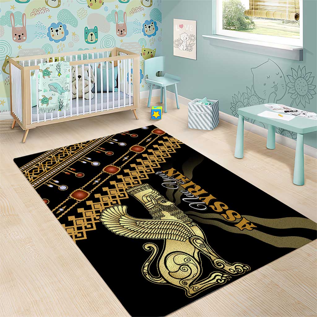 Assyrian New Year Area Rug Akitu 6774 Kha B Nissan LT01