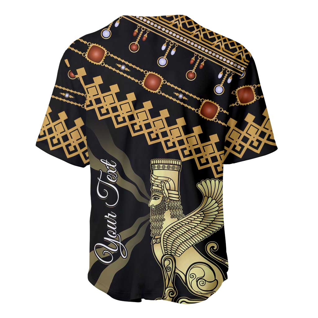 Assyrian New Year Baseball Jersey Akitu 6774 Kha B Nissan LT01