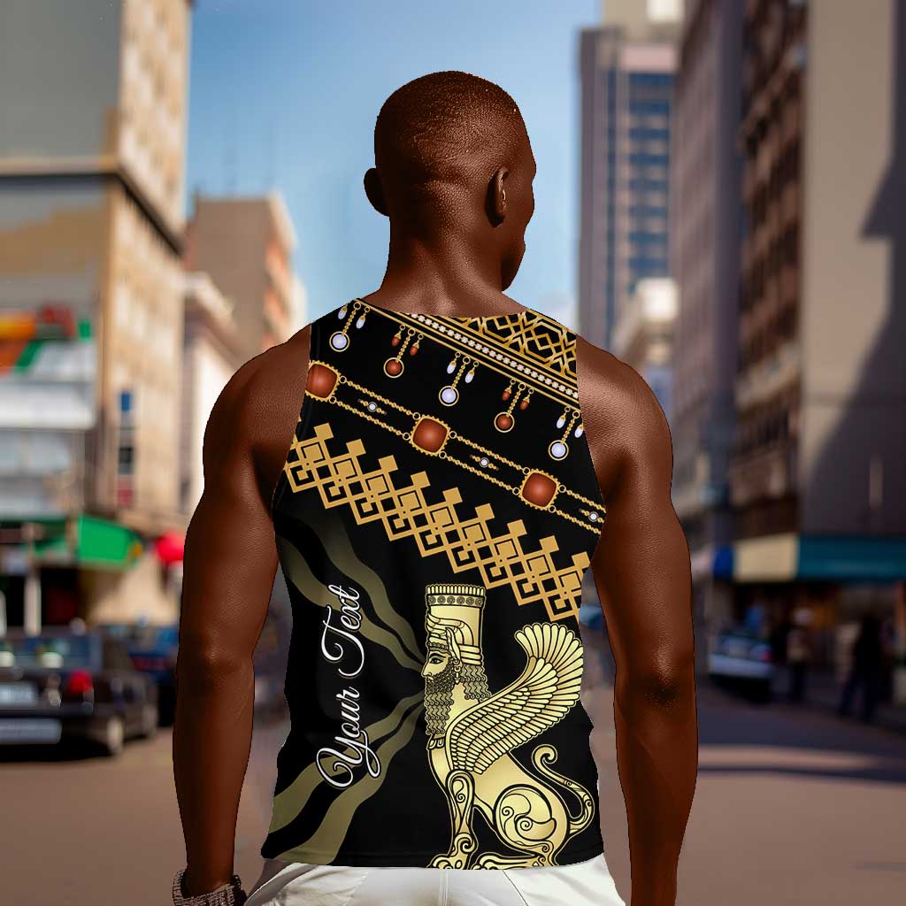 Assyrian New Year Men Tank Top Akitu 6774 Kha B Nissan LT01