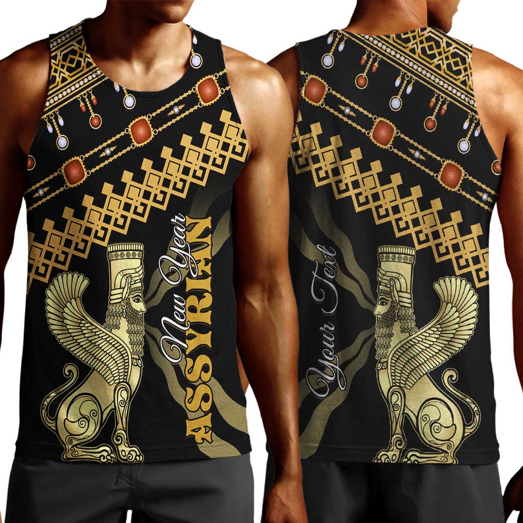 Assyrian New Year Men Tank Top Akitu 6774 Kha B Nissan LT01