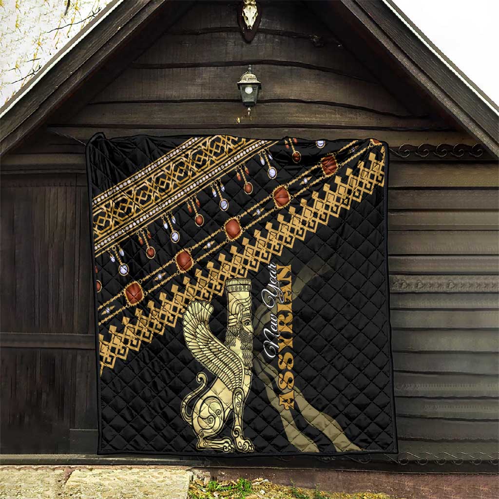 Assyrian New Year Quilt Akitu 6774 Kha B Nissan LT01