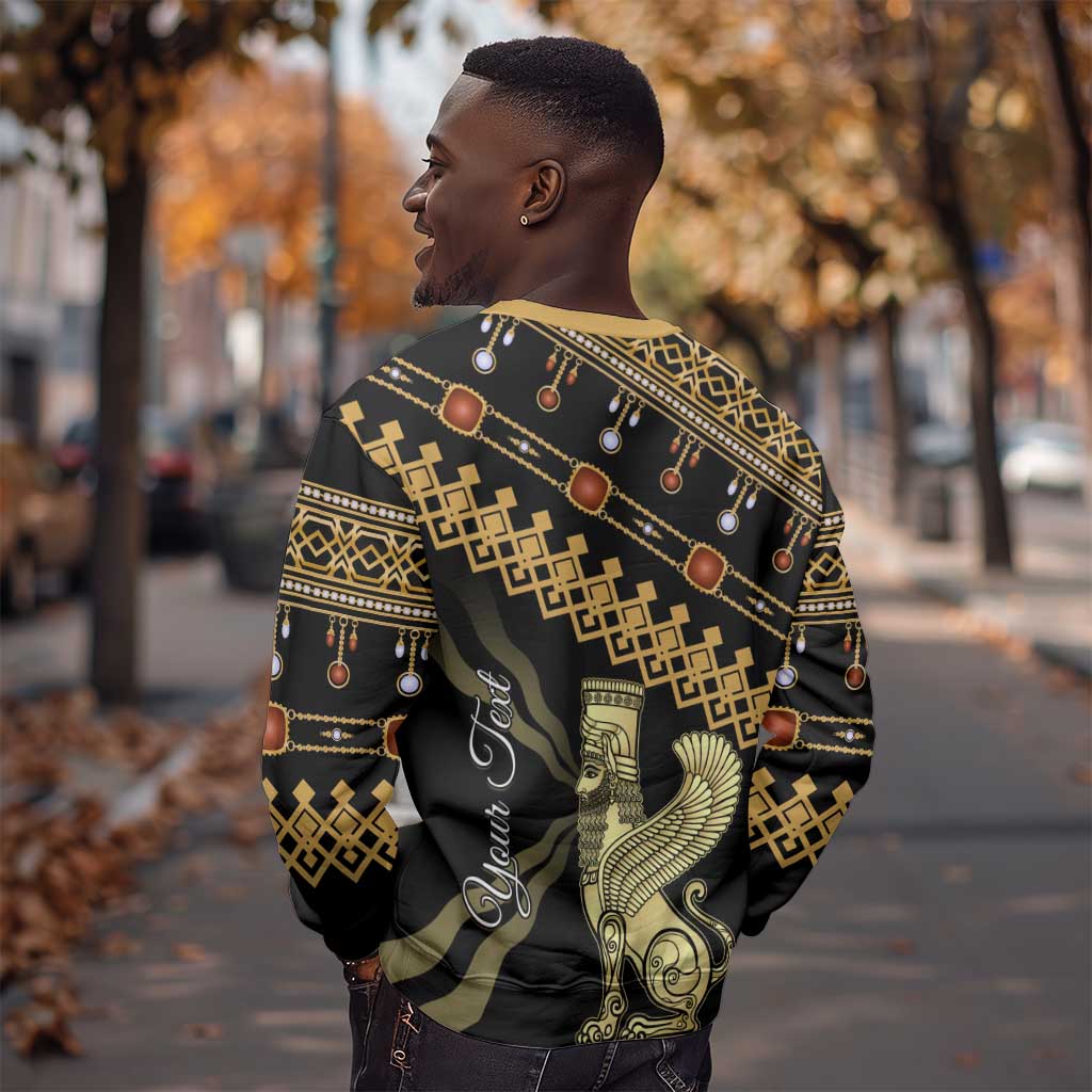 Assyrian New Year Sweatshirt Akitu 6774 Kha B Nissan LT01