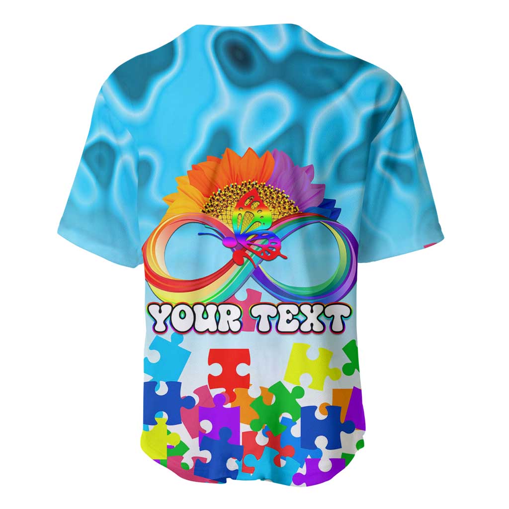 World Autism Awareness Day 2024 Baseball Jersey In A World Where You Can Be Anything Be Kind LT01