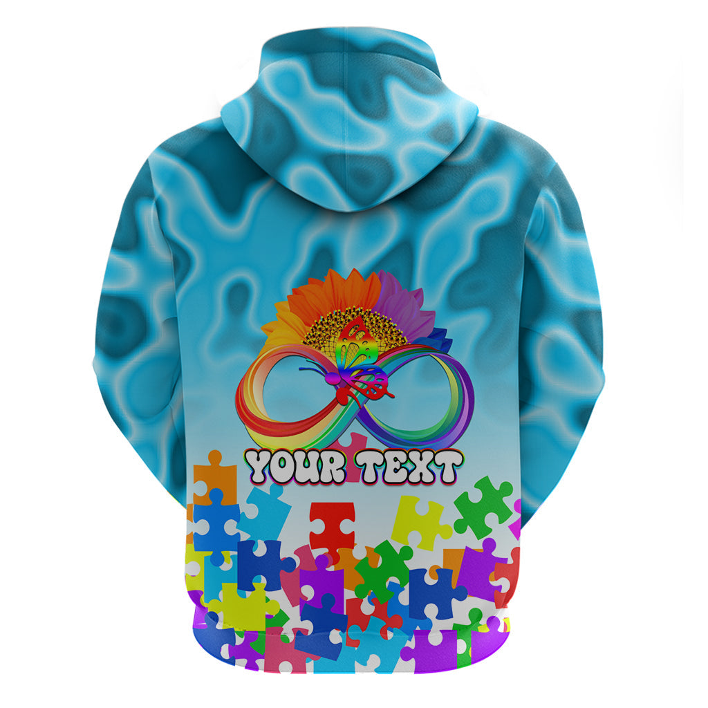 World Autism Awareness Day 2024 Hoodie In A World Where You Can Be Anything Be Kind LT01